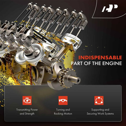 16 Piece Stainless Steel Engine Roller Rocker Arms Kit With 1.6 Ratio And 3 Eight Inch Studs Full Roller Valves, engine illustration