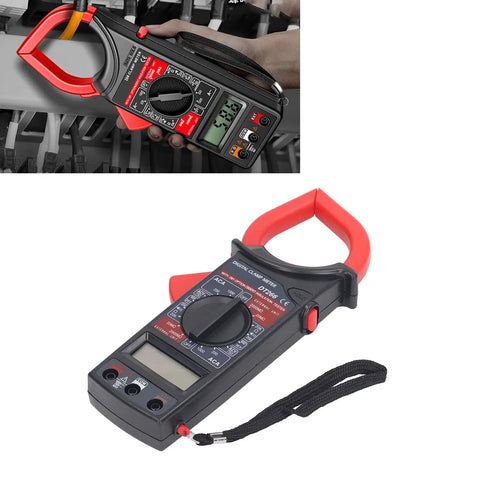 AC DC Auto Range Clamp Meter With Beeper 1000A Voltage Tester showing digital display and clamp design