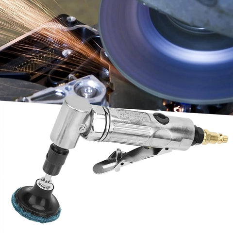 Heavy Duty Industrial Pneumatic Die Grinder With 2 Inch High Speed Disc for metal work, featuring robust steel housing and spark generation.