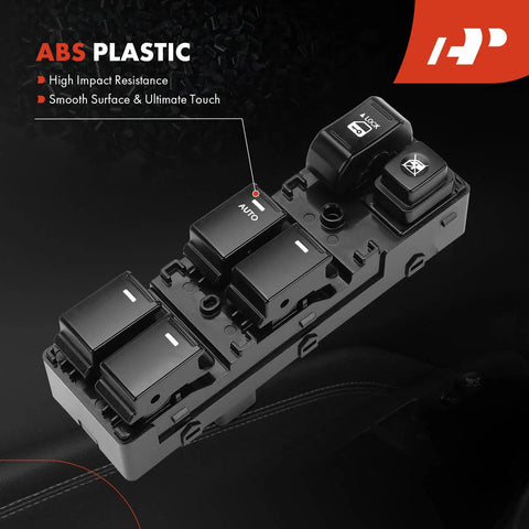 Master Power Window Switch For Kia Sorento 2011 2012 2013 2014 Front Left Driver Side Replacement with 16 pins black housing