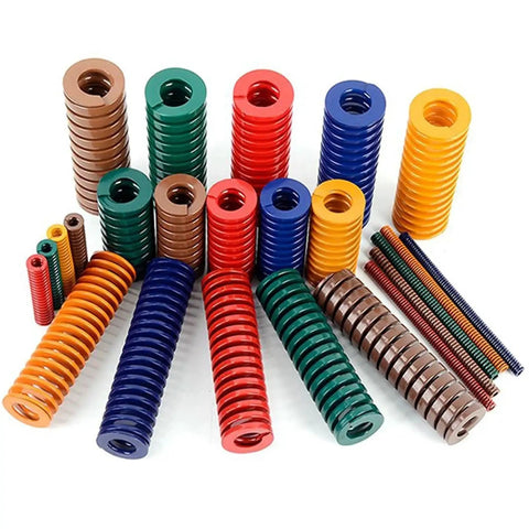 Colorful Rock Solid Mold Compression Load Spring 100Mm Heavy Duty Hold Down Coil Spring built tough for stamping dies.