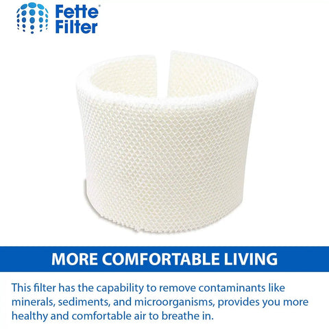 MAF2 Humidifier Wicking Filters With Awesome Universal Fit For Air Care Essick Air Moist Air Kenmore Models MA0800 MA0600 For Super Simple Swap Out Replacement And Fresh Clean Air Every Day Pack Of Two showing filter texture