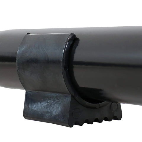 Close-up of metallic connector on Adjustable Hammock Chair Stand Heavy Duty 330 Pound Capacity, 79 Inch To 93 Inch Tall Hanging Chair Stand.