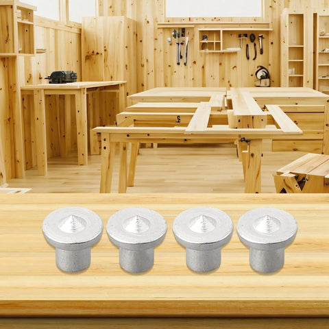 Pro Grade Woodworking Dowel Center Point Set Steel Dowel And Tenon Marking Pins For Accurate Hole Alignment Chrome Plated Timber Marker