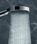 Rainfinity 5-Inch Handheld Shower Head With Three Spray Modes PowderRain Intense PowderRain MonoRain Chrome Finish Delivers Up To 2.5 GPM