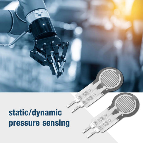 Haosie 2pcs force sensitive resistor pressure pads, thin-film, dynamic/static pressure sensing, Amazon, close-up
