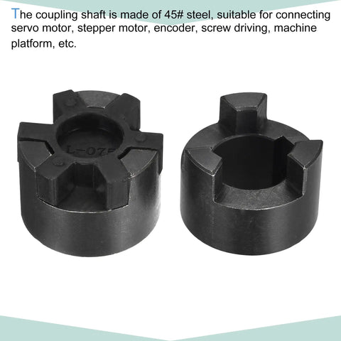 Flexible Coupling Shaft 18mm To 25mm Bore 51mm Length 44mm Outer Diameter Motor Coupler Joint Built Tough For Servo Motors And Encoders 45 Steel Construction With 6mm Or 8mm Slot Width Fits Your Machine Platform
