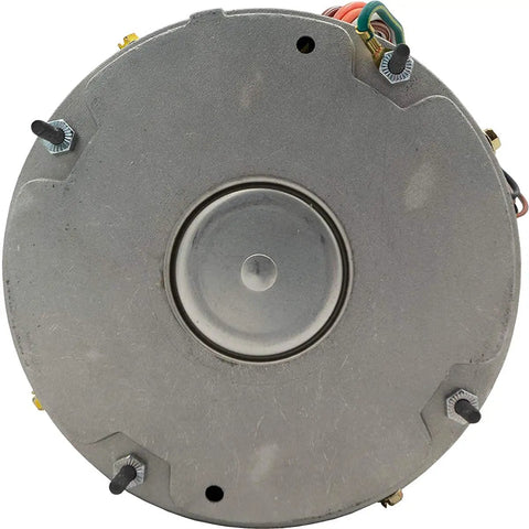 Bottom view of HVAC Condenser Motor One Quarter HP 1 Phase 1075 RPM 208 To 230 Volt Replacement With Single Run Capacitor