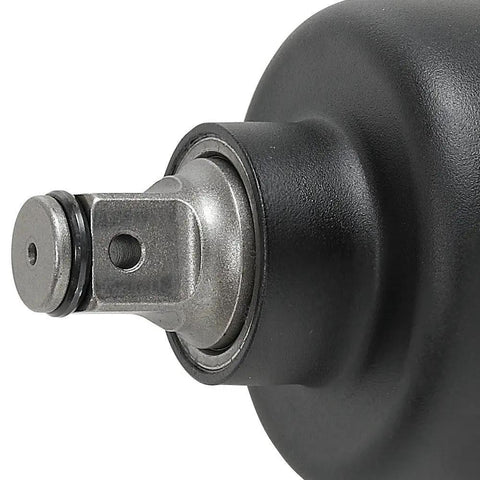 Close-up of Heavy Duty Three Quarter Inch Air Powered Impact Wrench chuck, showing durable metal components for robust performance.