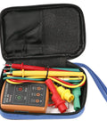 Three Phase Sequence Tester With LED Indicator And Buzzer For 60V To 600V AC A Pro Grade NoNonsense Gear For Detecting Phase Presence And Rotation Compact Electric Meter For Industrial Checks, in zip case with probes