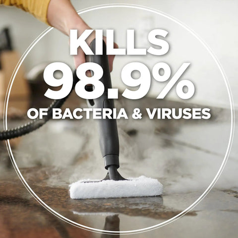 On Demand Steam Cleaner And Wallpaper Remover Multipurpose Power Steamer with 1500W cleaning countertop, kills 98.9% bacteria