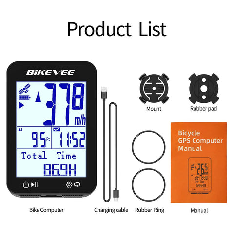 Dope GPS Bike Computer With Wireless Setup, Tracks Speed, Distance, Ride Time, And Max Speed For Road, Mountain, And Outdoor Cycling product list