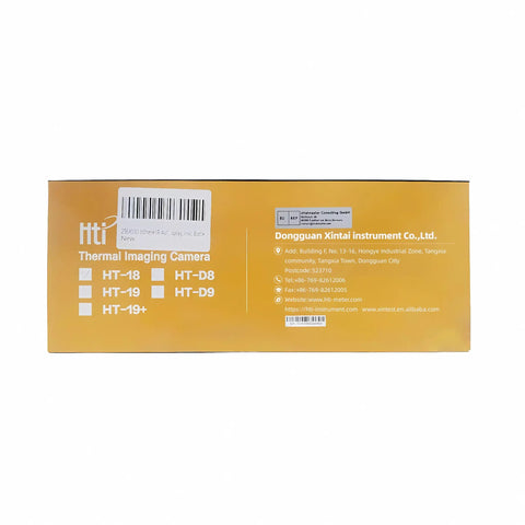 Packaging of Pro Grade High Resolution Infrared Thermal Imaging Camera 320 By 240 With 3.2 Inch Color Display Model HTI 19