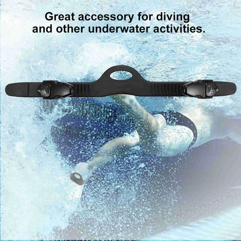 Fin Straps Adjustable Diving Straps For Outdoor And Indoor Water Sports Cozy Rubber Fins Straps 1 Pair Quick Fit