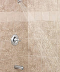 Eva Brushed Nickel One Handle Posi Temp Shower Trim Kit With Coordinating Shower Head And Lever Handle Valve Required 2510 For No Fuss Bathroom Upgrade