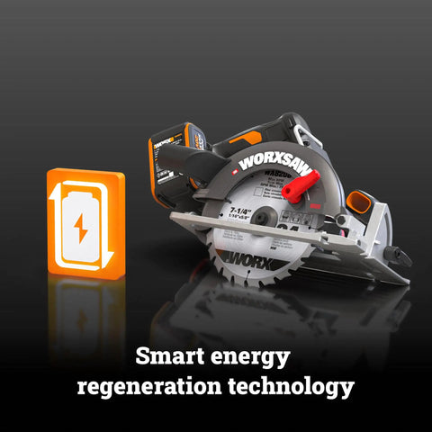 Heavy Duty Cordless Circular Saw Brings Knockout Forty Volt Power Backed By An Exact Seven One Fourth Inch Blade With Rock Solid Brushless Drive