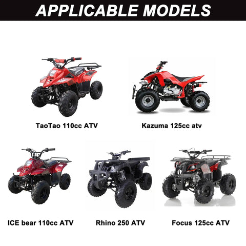 Image of ATVs applicable for Metal Gas Fuel Tank With Threaded Cap For 50cc 70cc 90cc 110cc 125cc ATVs Quad Bikes