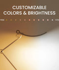 Ultrawide Desk Lamp With Eye Care Tech For Your Home Office Reading And Crafting Setup 13 Color Modes Dimmable Brightness Adjustable Arm