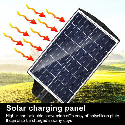 Led Solar Street Light Outdoor Waterproof 50000LM Super Bright Solar Powered Security Flood Light With Motion Sensor For Yard