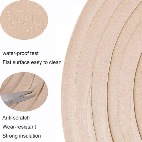 Self Adhesive Acoustic Panels For Walls, Heavy Duty Egg Crate Soundproofing Foam, detailed waterproof testing with smooth surface.