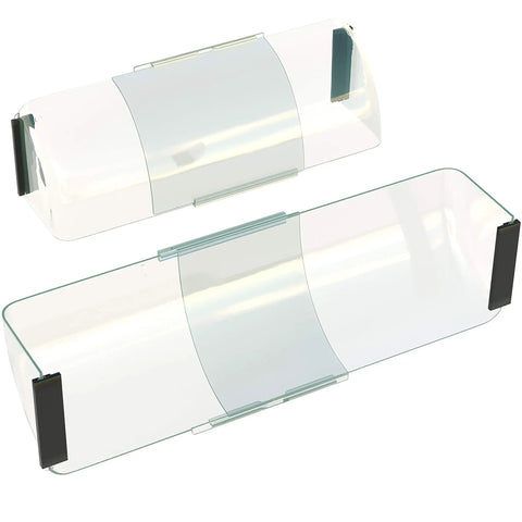 Adjustable Magnetic Heat and Air Deflector for Vents, Sidewall and Ceiling Registers, Extends to Fit, Heavy Duty Plastic Construction