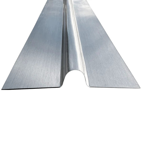American Made Aluminum U Channel Heat Transfer Plates For Half Inch PEX Radiant Heating System Built Tough Two Foot Length