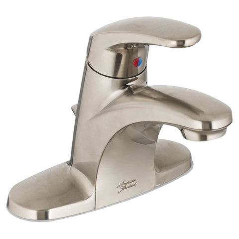 Colony Pro One-Handle Bathroom Faucet With Metal Drain, 1.2 GPM, Brushed Nickel Finish, Easy One-Person Install, Durable Metal Construction