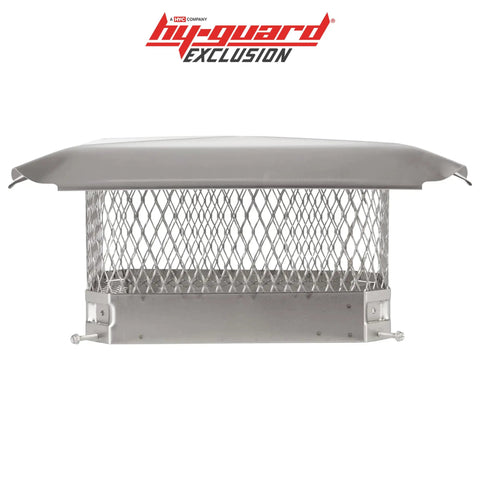 Stainless Steel Chimney Cap For Secure Birdproofing And Debris Shield Bolt On Chimney Cover Fits 13 By 13 In Flue Tiles Easy Install