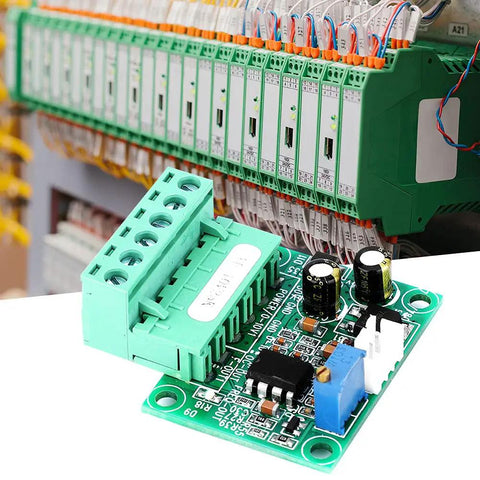 Voltage To Frequency Converter Module For PLC Pros High Precision 0 10V To 0 25KHz Output With Top Notch Linearity module close-up