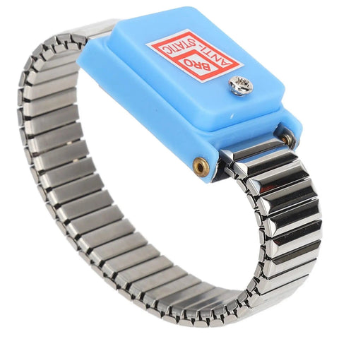 Metal ESD Wrist Strap Cordless Anti Static Wristband Wireless Grounding Bracelet For Electronics PC Computer Repair Assembly