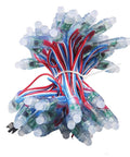 Waterproof 500 Pack WS2811 12mm Digital Addressable LED Pixel Strings RGB Full Color Lights DC12V IP68 bundle view