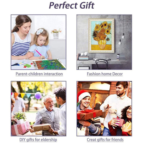Airplane Diamond Painting Kit For Adults With 5D Crystal Diamonds And Full Tools Set Easy No Fuss DIY Art Craft For Home Decor Gift 50x70 Cm Canvas Sparkling Colorful Crystal Project For Relaxing Fun shown as perfect gift option with parent-child interaction, home decor, and gift exchanges.