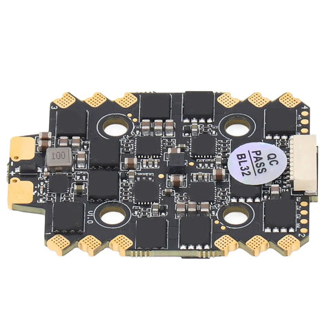 BLHeli 32 4 In 1 ESC For FPV Drones, Beefy 70A Continuous, 150A Peak, Pro Grade 2 To 8S Lipo, 20 By 20 Stack, DShot600 Telemetry