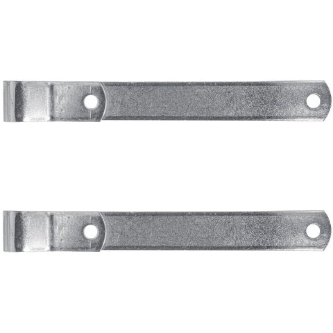 10 Inch Heavy Duty Strap Hinges Galvanized Steel Rust Resistant Fence Gate Hardware Built Different Tough As Nails Badass Corrosion Shield two pack