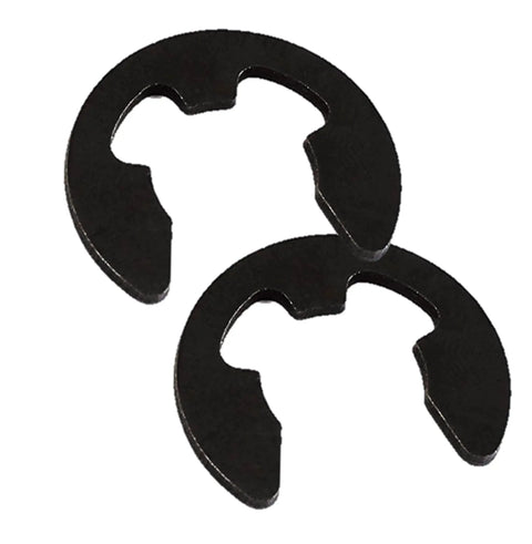 E Clips from Beefed Up Front Wheel Hardware Kit With Hub Caps And Thrust Washers Including E Clips For Lawn Gear Rebuilds Built Tough
