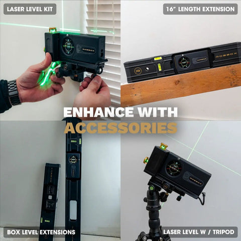 Dual Laser Distance Meter With Two Axis Smart Digital Level And Stud Finder Sennses Pro Portable Measuring Tool For Home Renovations Area And Volume Calculations Metric And Imperial IP54 Dust And Water Resistant App For iOS And Android, laser level kit with tripod and extensions