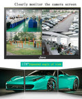15.6 Inch IPS Monitor With Full HD 1080p Display Multi Input For Security Cameras Office PCs And Gaming Stand Included