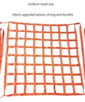 Heavy Duty Lifting Net Straps and Nylon Sling Hoisting Net for Industrial Cargo Safe Moving and Load Securing 1x1m