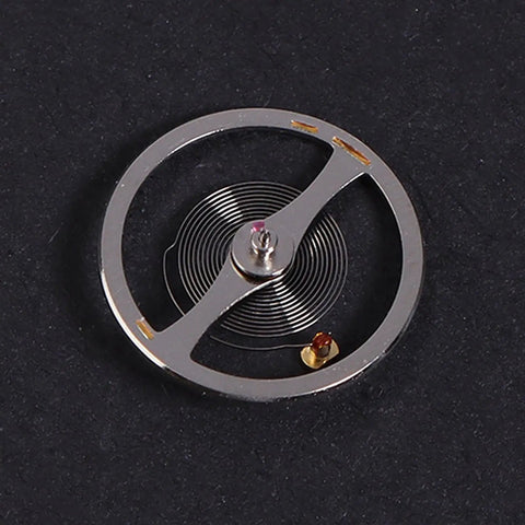Budget Friendly NH38 NH39 Movement Balance Wheel With Hairspring for Automatic Watch Repair Durable Silver Metal Grade