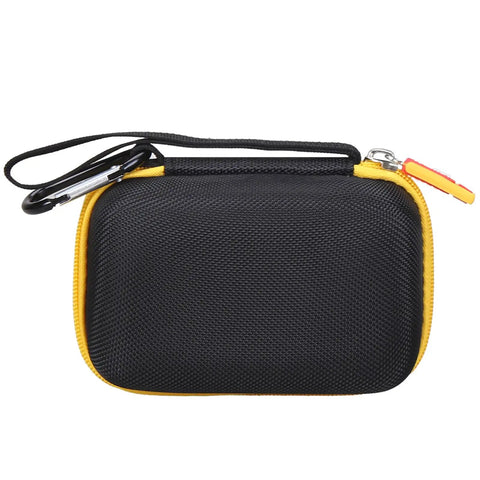 Rugged EVA Hard Case For A10 Apex And A10 Pro Digital Laser Tape Measure, Shockproof With Mesh Pocket, Dustproof Travel Organizer Bag For Tools And Accessories, black with carabiner