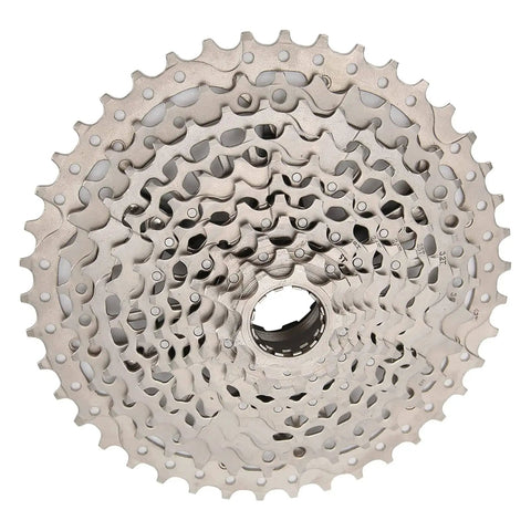 Ultra Light 11 Speed Mountain Bike Cassette Freewheel 9-42T XD Compatible, Lightweight Steel, Durable With Oxidation Resistance, Hollow Design