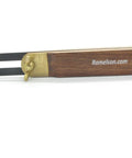 Heavy Duty 9 Inch Adjustable Sliding T Bevel Pro False Square Angle Gauge Tool with hardwood handle and brass pivot