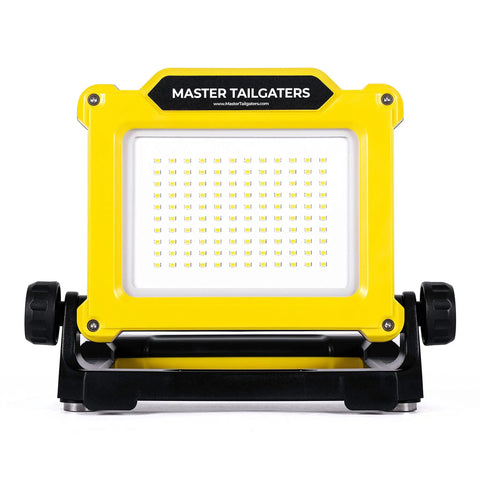 FLUD 4000 LED Work Flood Light For Dewalt 20V Battery Ultra Bright Portable Worksite Light front view