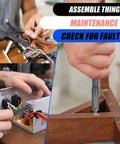 Using 42 In 1 Magnetic Ratcheting Screwdriver Set With T Handle Multi Bit Repair Tool Kit In Compact Case for electronics and furniture assembly