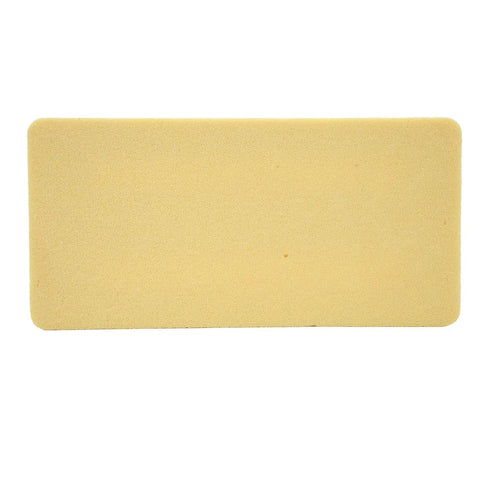Lightweight Hydrofoil Track Box Mount for Surf Foils, beige rectangle, sturdy and precise fit for surf setup