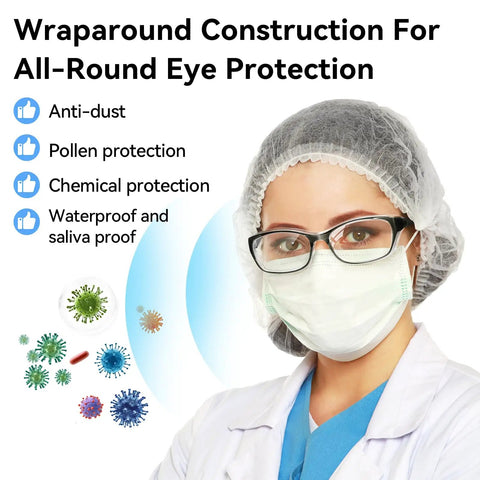 Protective Safety Glasses With Progressive Reading 1.75 Lens And Blue Light Blocking For Work, Screen Time, And Your Daily Grind, All Around Shield Guarding Eyes From Debris Dust Splashes