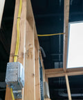 100 Foot 10/2 NM-B Romex Copper Wire With Ground For Dry Location Residential Wiring, SIMpull Jacket shown installed