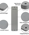 Premium EVA Foam Docking Cushion Protector for Boats and Yachts with reinforced edges, water-resistant surface, integrated rope holes.