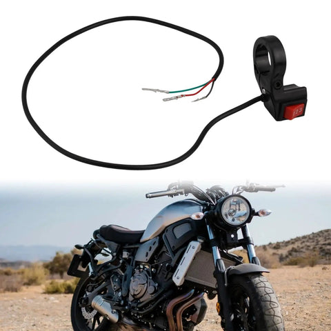 Upgrade Your Ride With This Slick 3-Speed Handlebar Switch Designed For Smooth Shifting On Motorcycles Electric Bikes And Scooters. ABS plastic 22mm handlebar switch with wiring on motorcycle