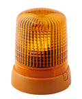 Rock Solid Kl 7000 Series 24 Volt Amber Rotating Beacon Light showing impact resistant dome for fleet safety.